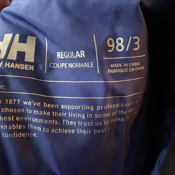 Jelly Hansen lined fall suit - Picture 2 of 2